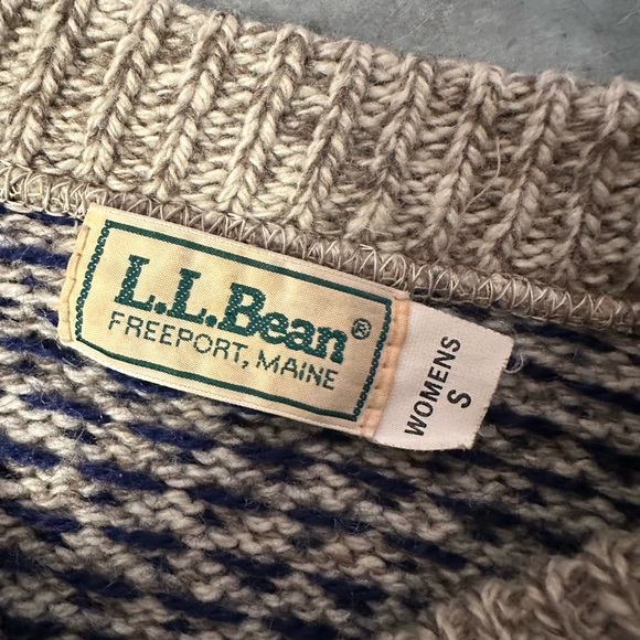Classic Vintage L.L.Bean Cardigan Size S - Picture 4 of 8